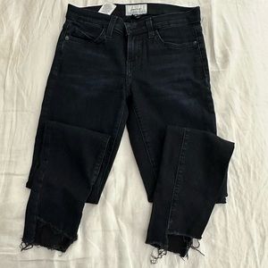 current elliott step cut skinny jeans size 26
